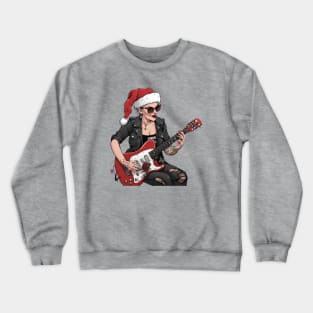 Punk Rock Mama Crewneck Sweatshirt